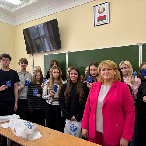 Студенты первого курса вступили в Белорусский профсоюз работников цифрового развития и связи