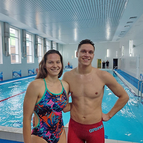 2 место у команды БелГИЭ в соревнованиях по плаванию!